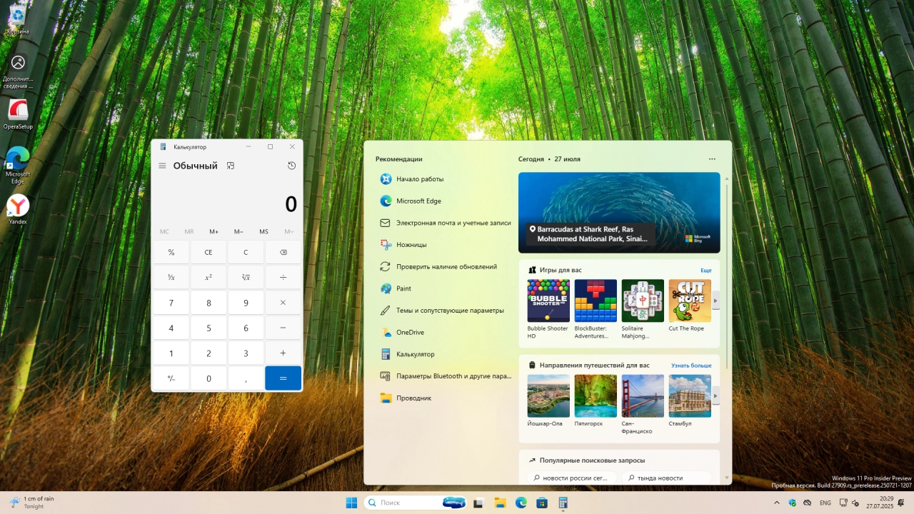 Screenshot #3 - Windows 11 Pro Insider Preview Build 27909.1000 Canary
