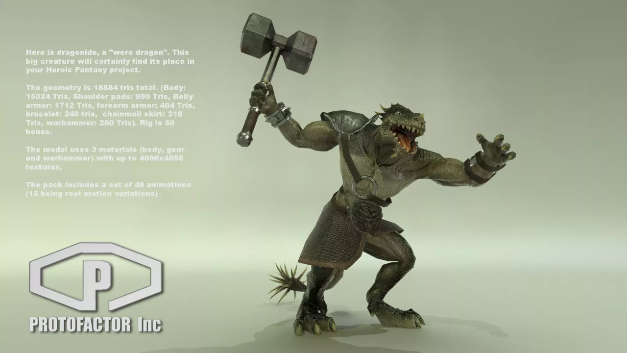 Screenshot #1 - FANTASY LIZARDS PACK