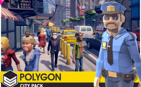 POLYGON City - Low Poly 3D Art by Synty