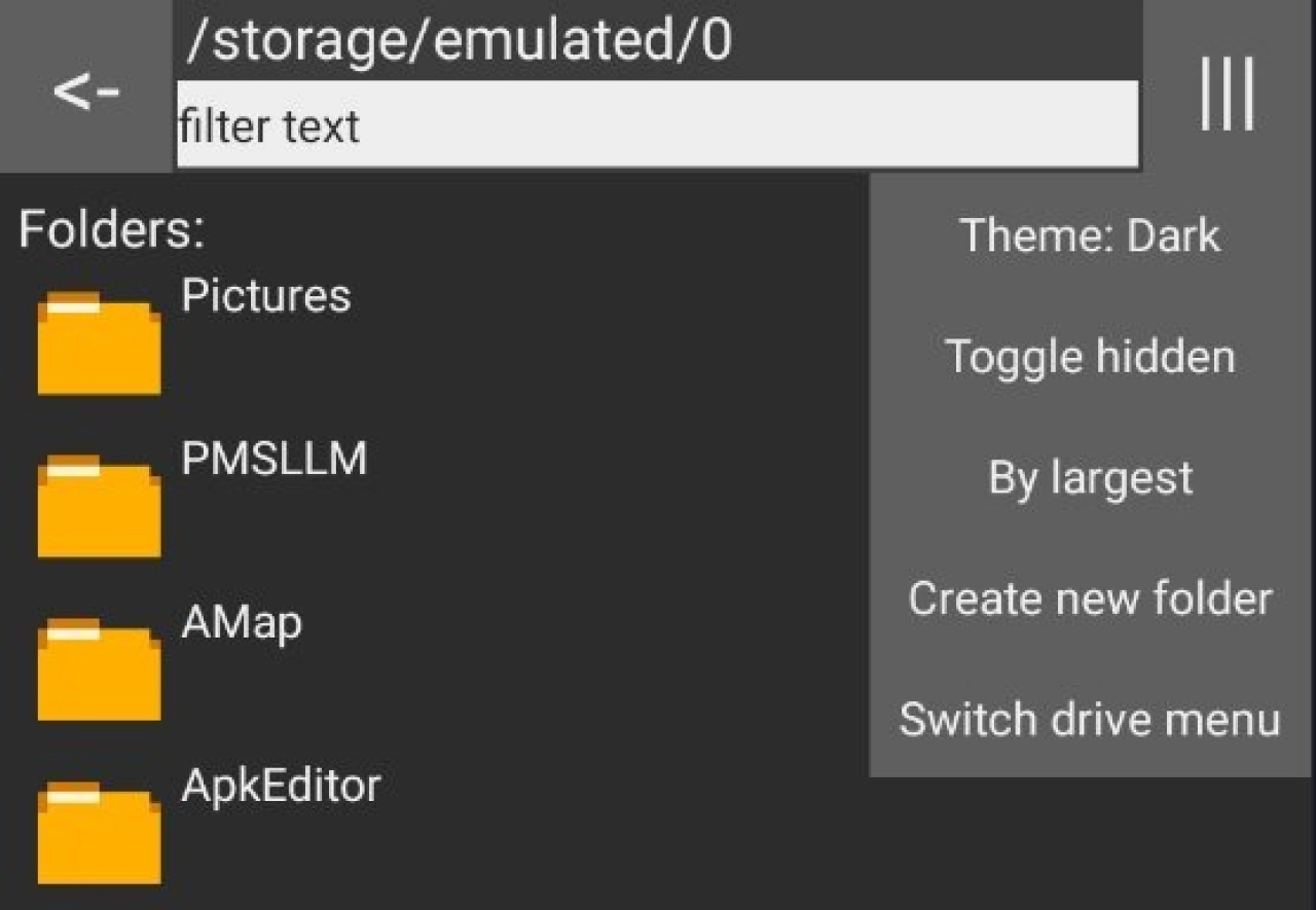 Screenshot #7 - LITTLE FILE EXPLORER 4.18