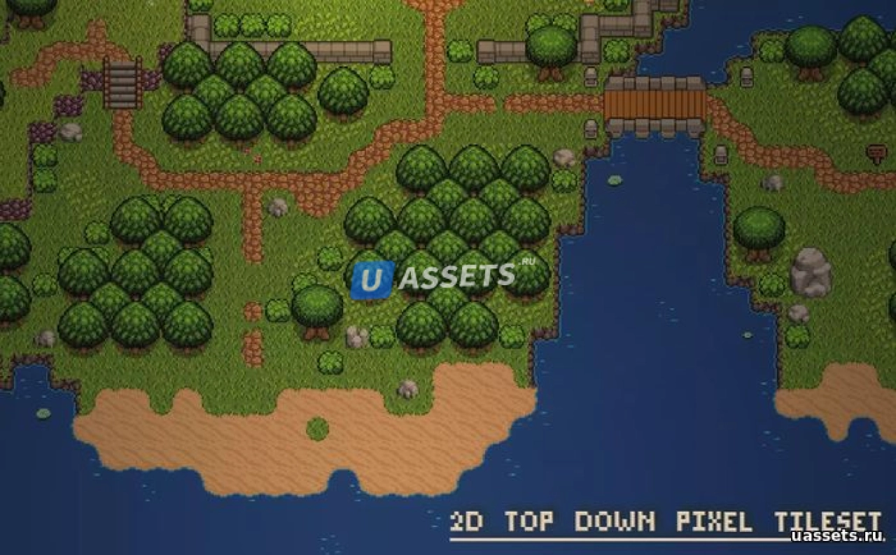 Screenshot #2 - 2D Top down pixel tilese