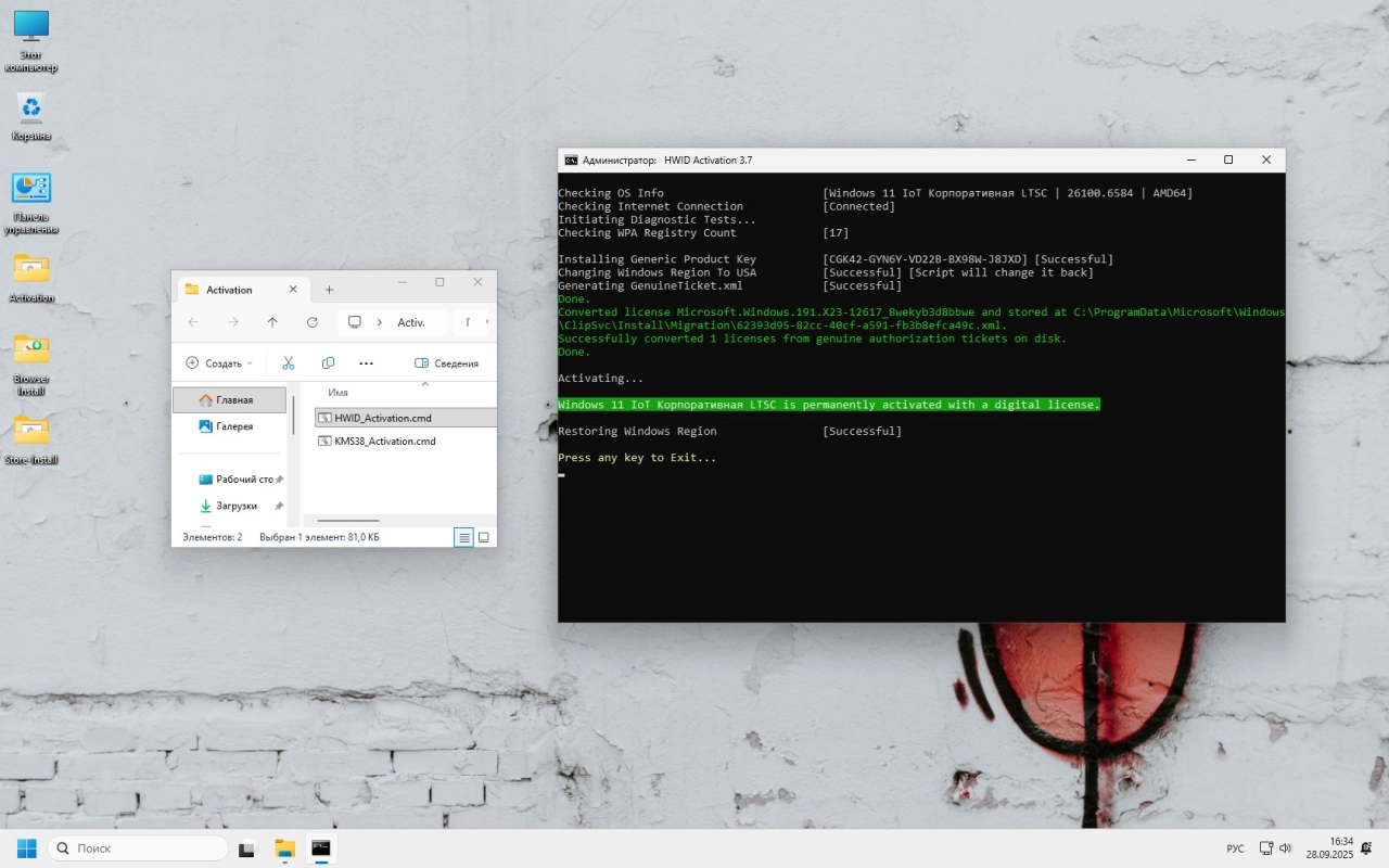 Screenshot #7 - Игровая сборка Windows 11 24H2 IoT LTSC 26100.6584 by Revision
