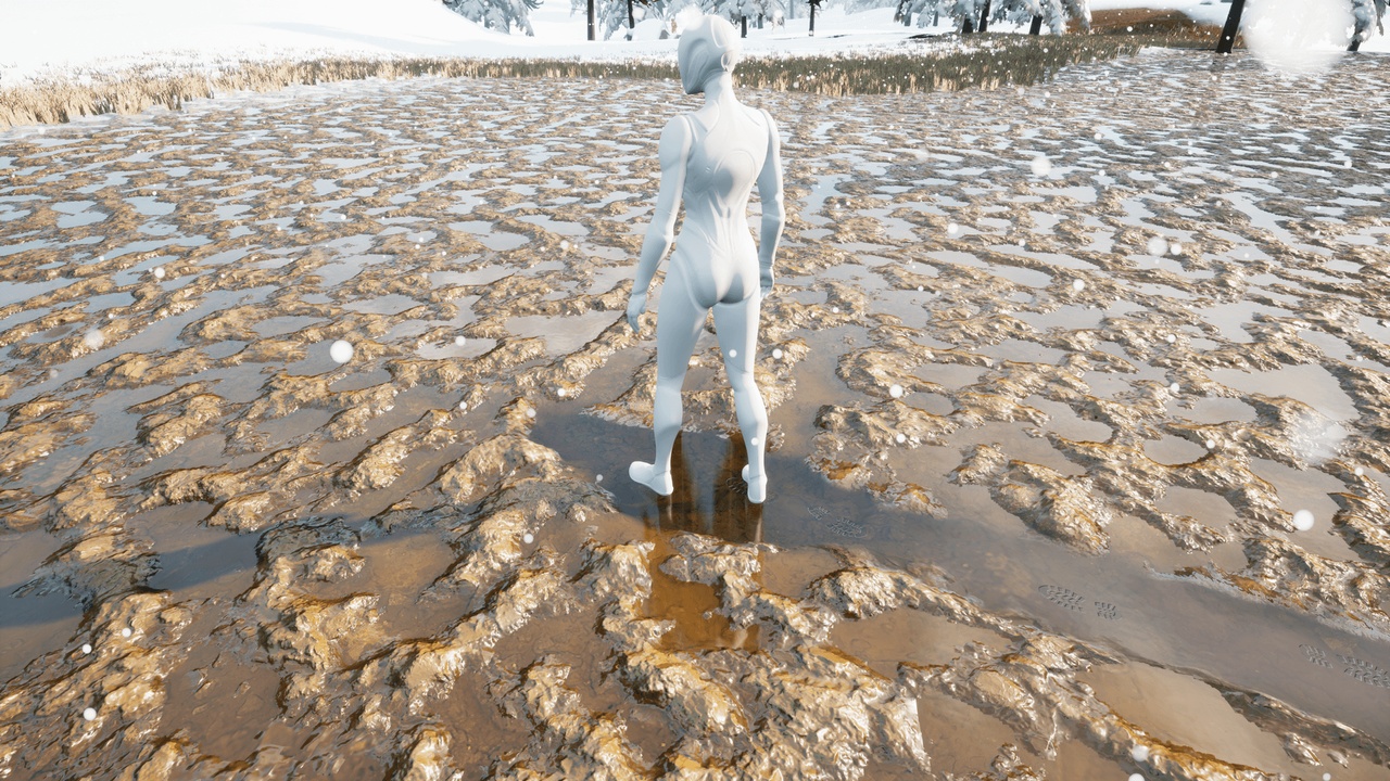 Screenshot #3 - Trail Hunter PRO – Footprints and Tracks with Multiplayer & WorldPartition v1.2.0 (5.7)