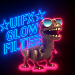 Screenshot #1 - UIFX – Glow Filter for Unity | High-Quality UI Glow Effects (UGUI & TextMeshPro)