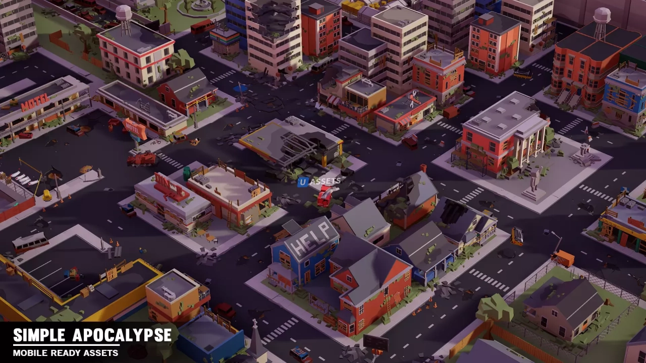 Screenshot #3 - Simple Apocalypse - Cartoon Assets