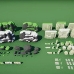 Screenshot #1 - Rocks Pack - Low Poly Nature