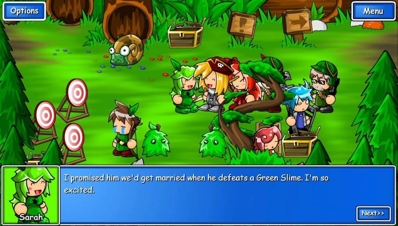 Screenshot #1 - Epic Battle Fantasy 3