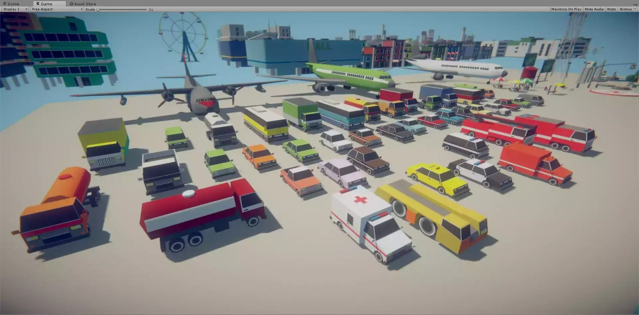 Screenshot #1 - Mobile - 1Texture City