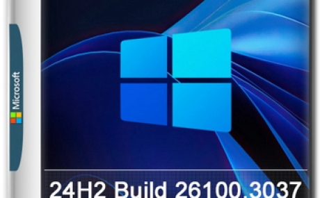 Windows 11 Pro 24H2 Build 26100.3037 без приложений и телеметрии