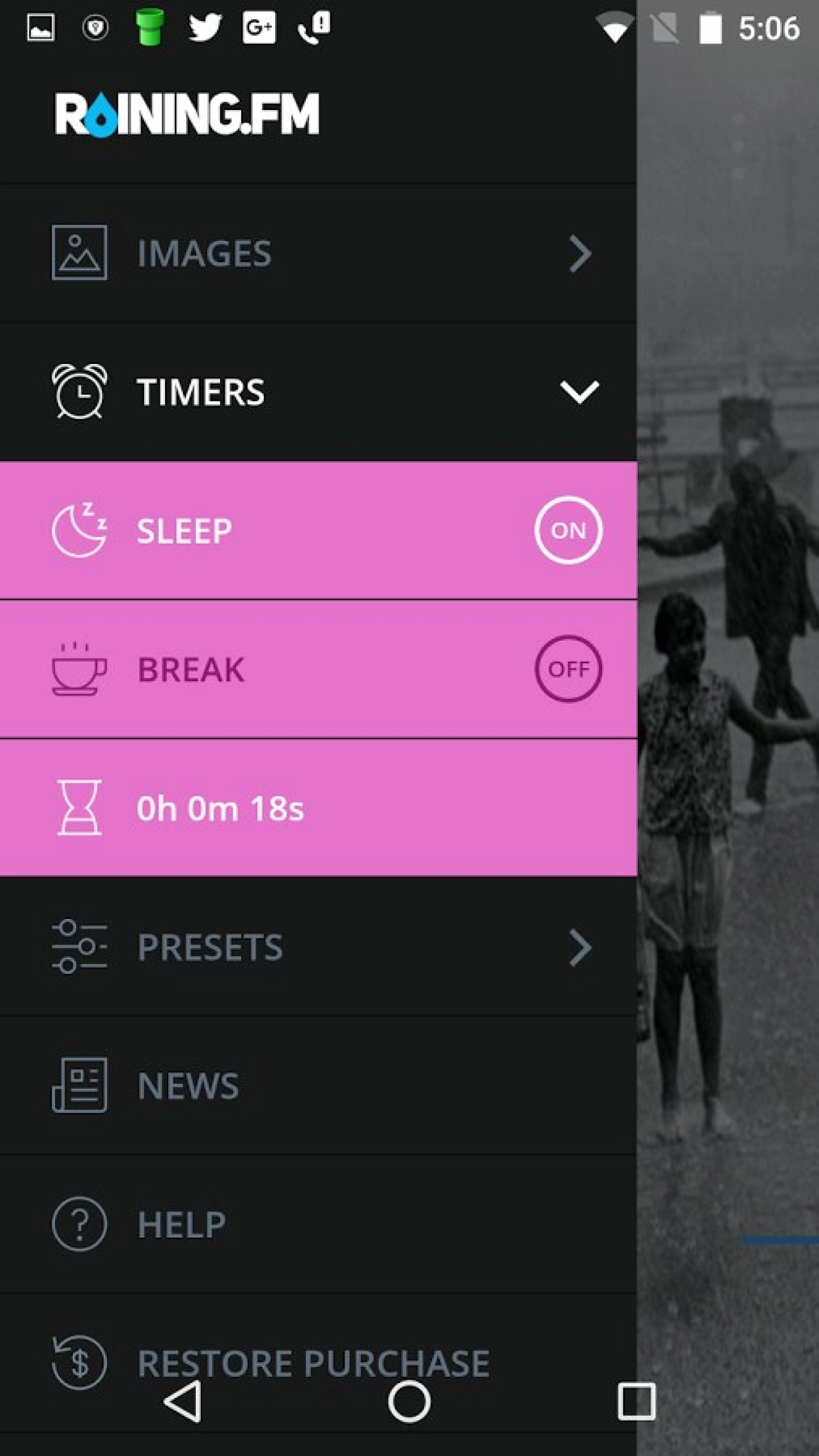 Screenshot #5 - RAINING.FM 2.1