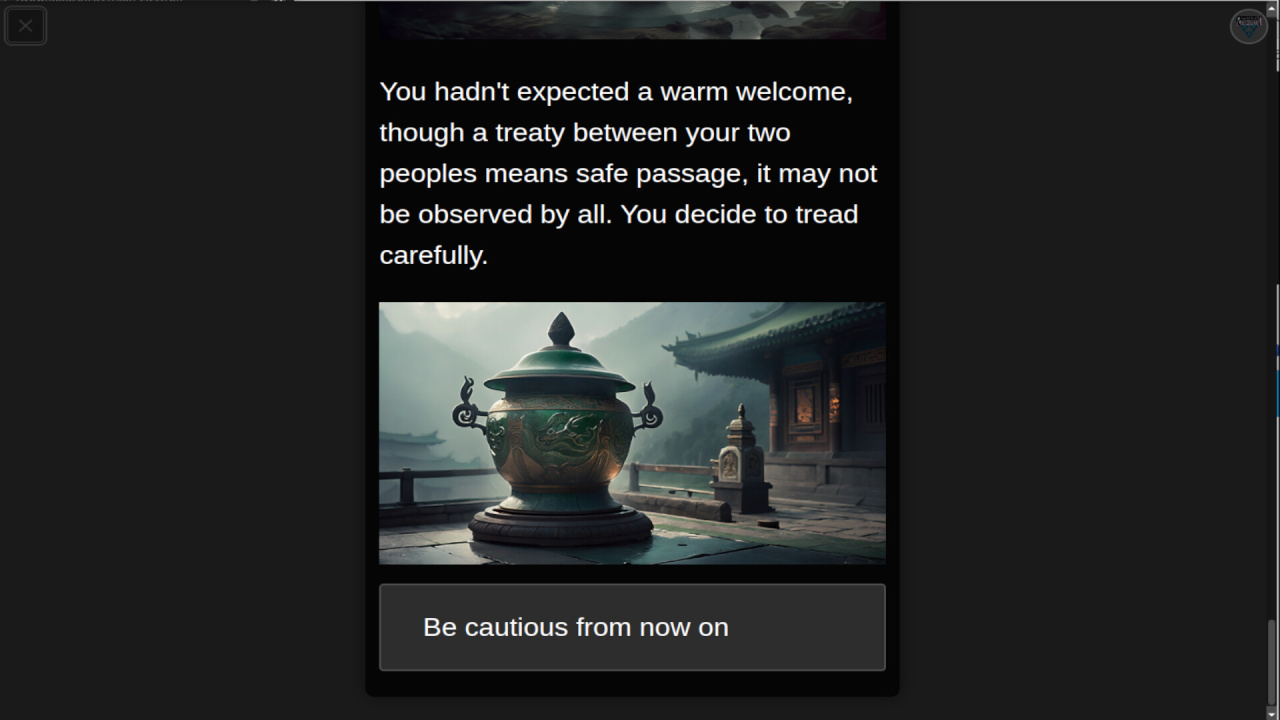 Screenshot #6 - Ascension Gamebook