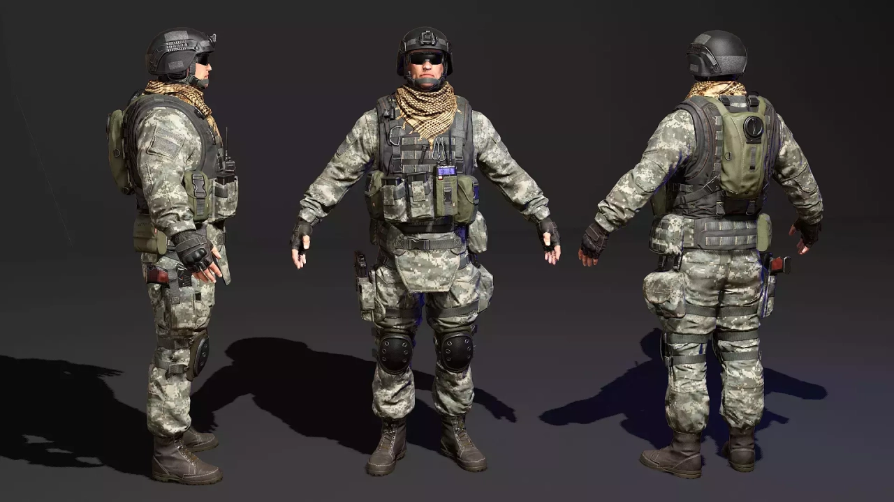 Screenshot #3 - Modern Soldier Camo Pack