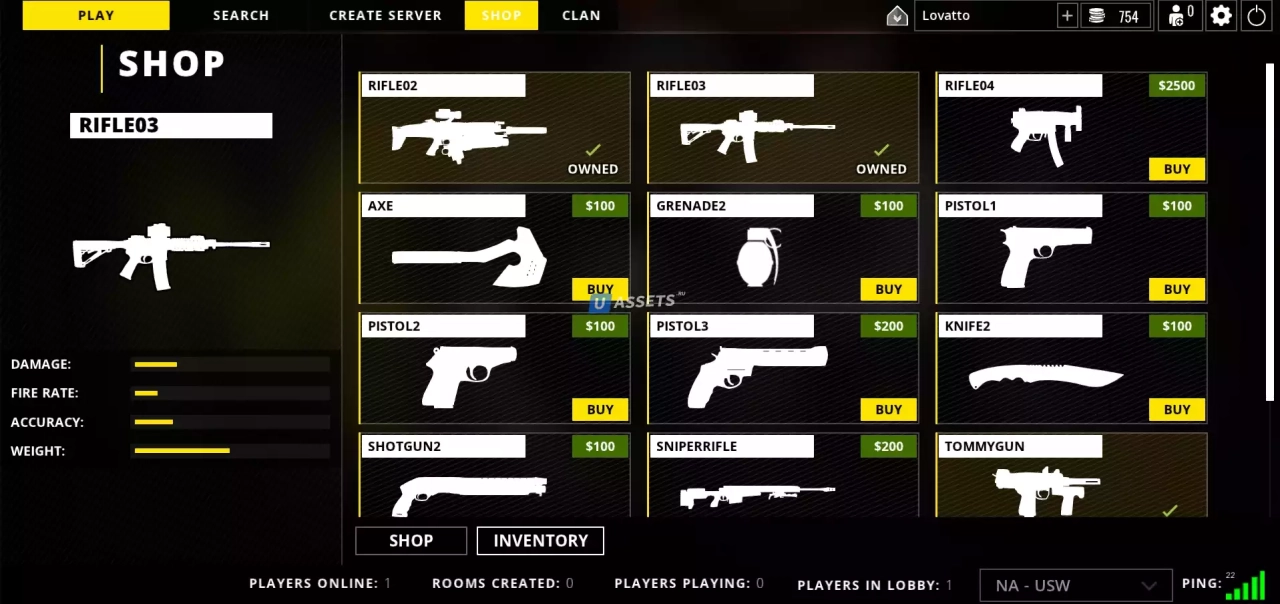 Screenshot #3 - MFPS Shop