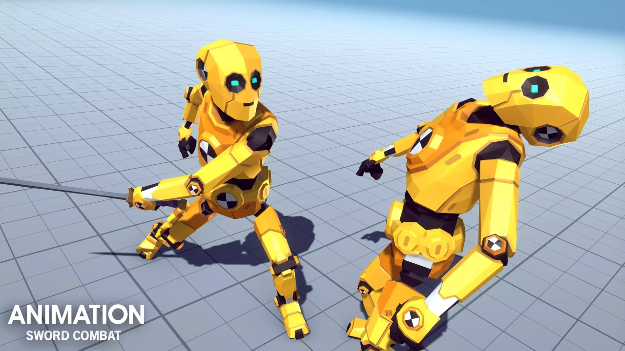 Screenshot #4 - Synty ANIMATION - Sword Combat для Unity