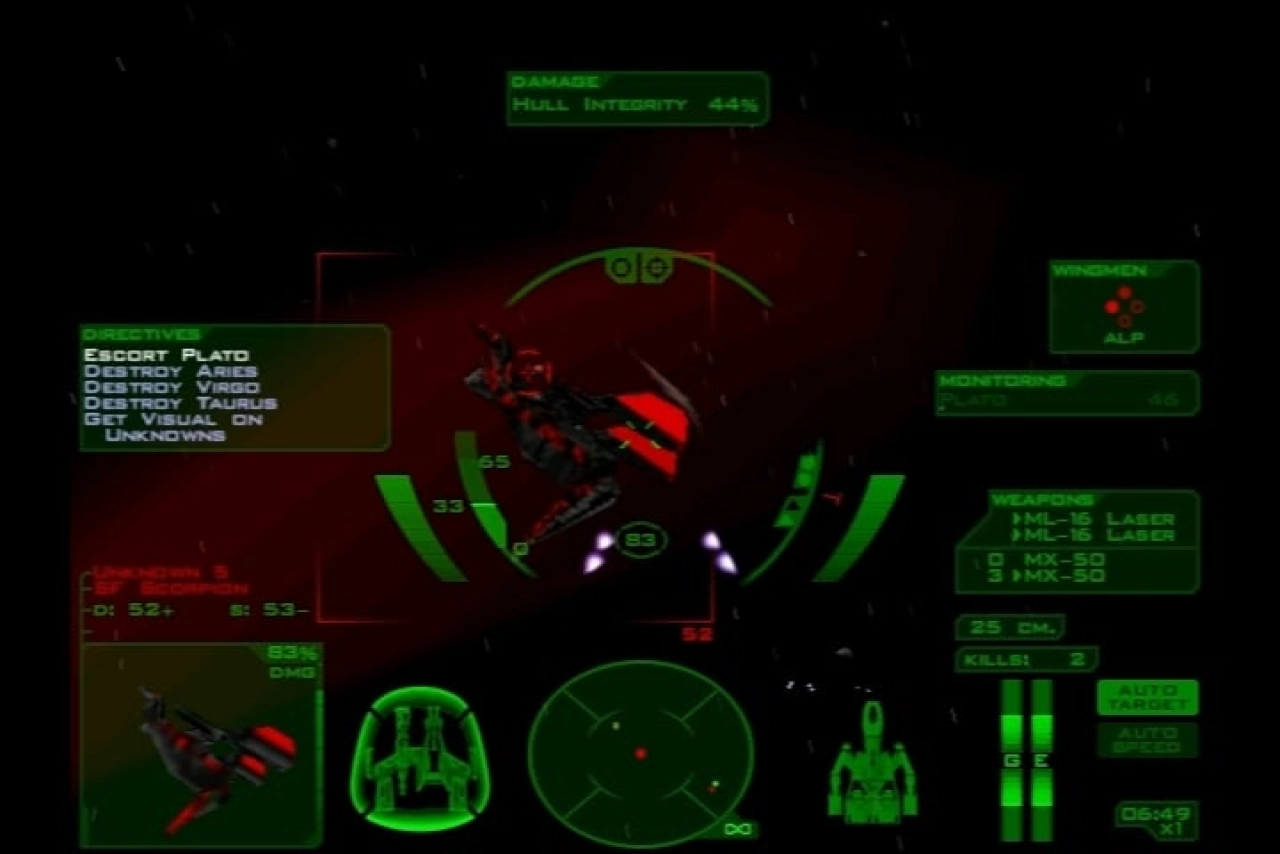 Screenshot #7 - Descent: FreeSpace - The Great War