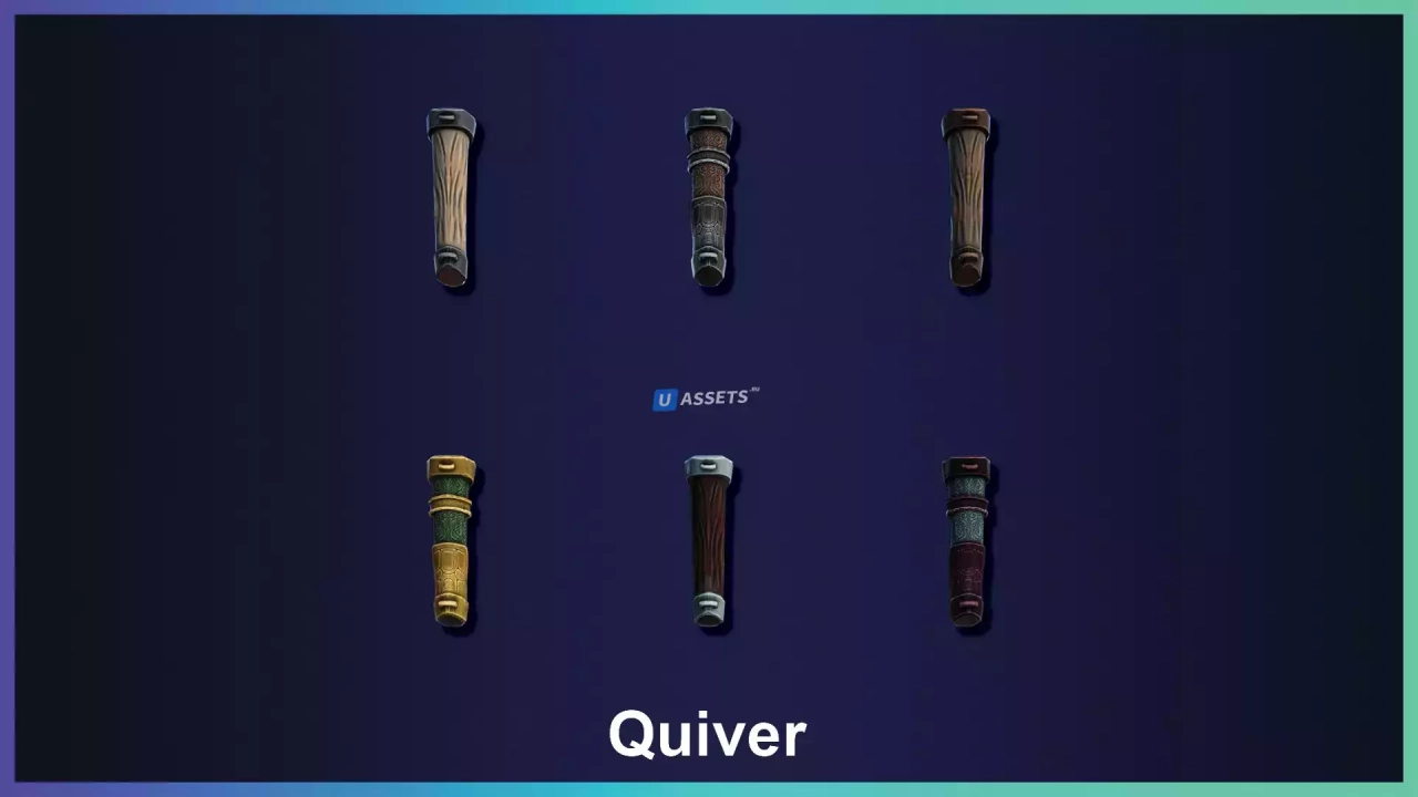 Screenshot #3 - Stylized Bows Crossbows - RPG Weapons