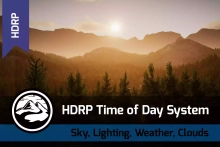 HDRP Time Of Day - Lighting Weather Clouds