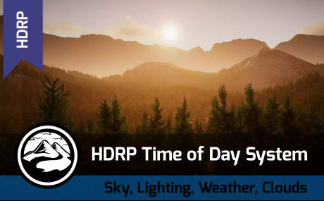 HDRP Time Of Day - Lighting Weather Clouds