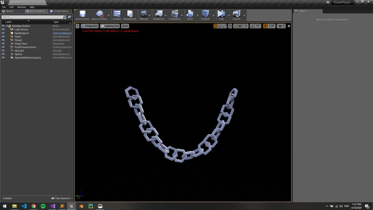 Screenshot #3 - Chain Component UE5.4  v1.3