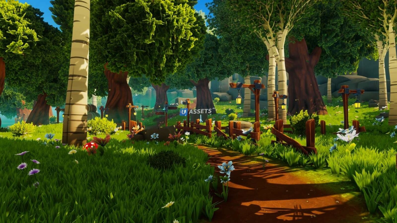 Screenshot #3 - Stylized Fantasy : Forest Environment