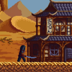 Screenshot #3 - Pixelart Samurai Sideview Tileset - #1 - Wasteland