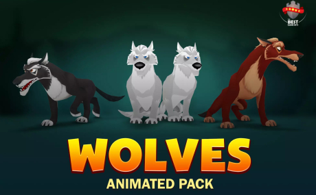 Wolves animated pack