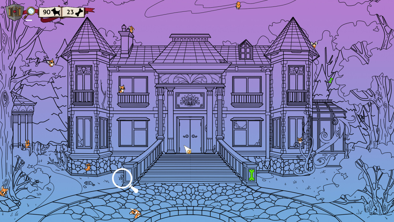 Screenshot #1 - Hidden Corgi Mansion