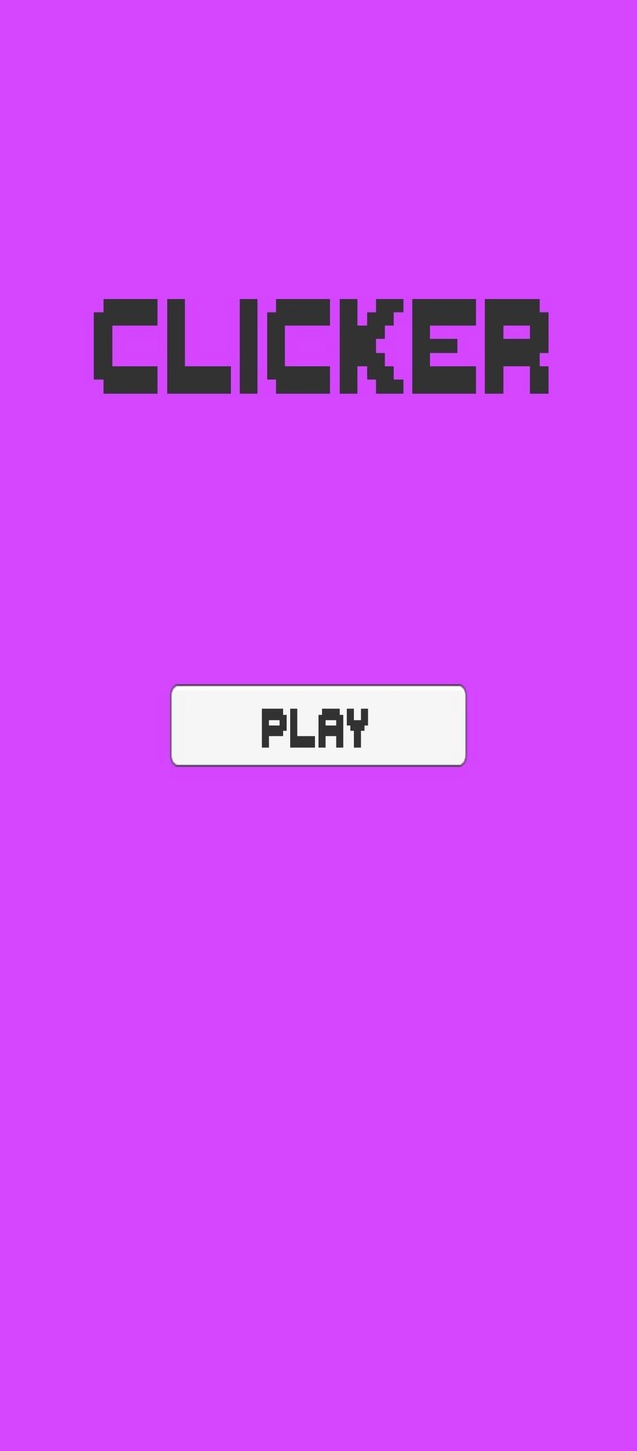 Screenshot #1 - CLICKER 0.1 BETA