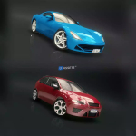 Screenshot #3 - 60 Fantastic Race Cars Pack