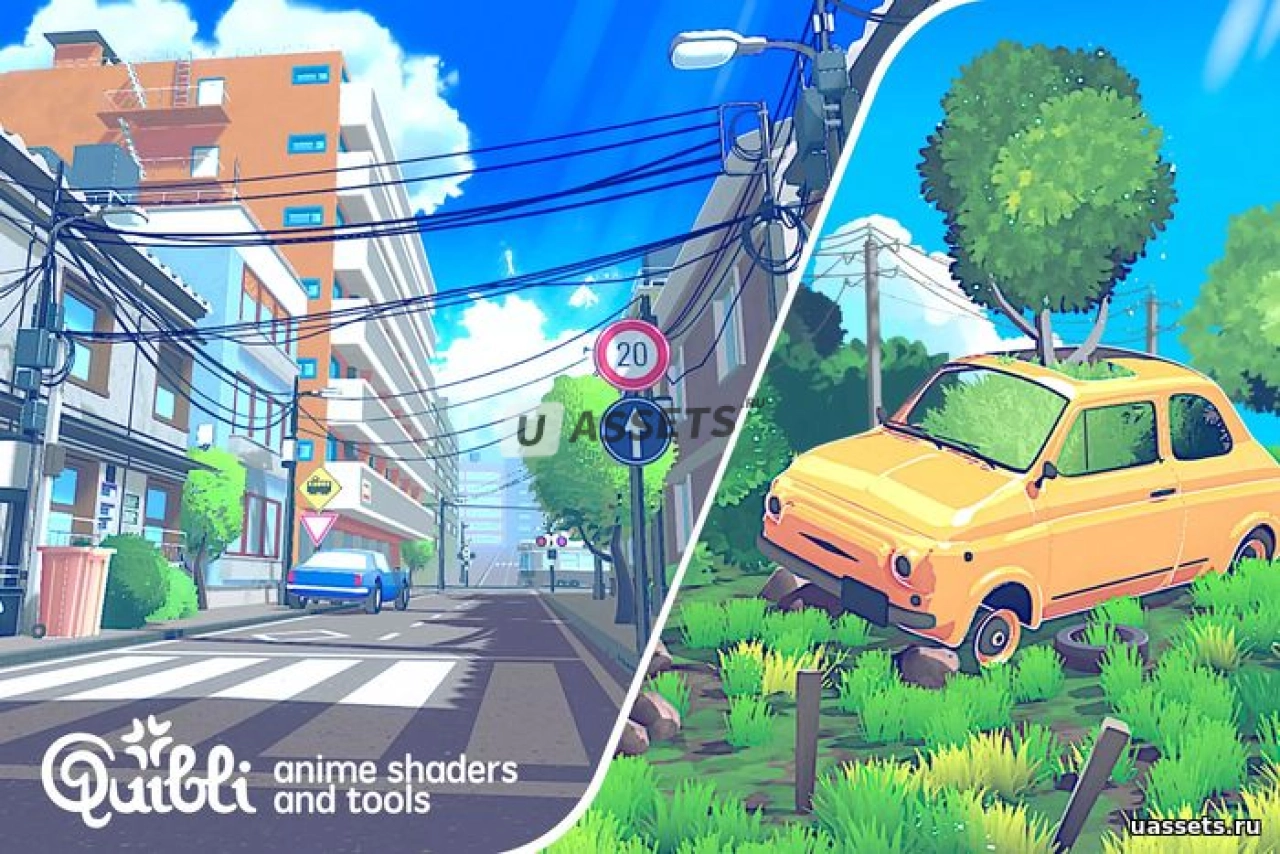 Screenshot #1 - Quibli: Anime Shaders and Tools