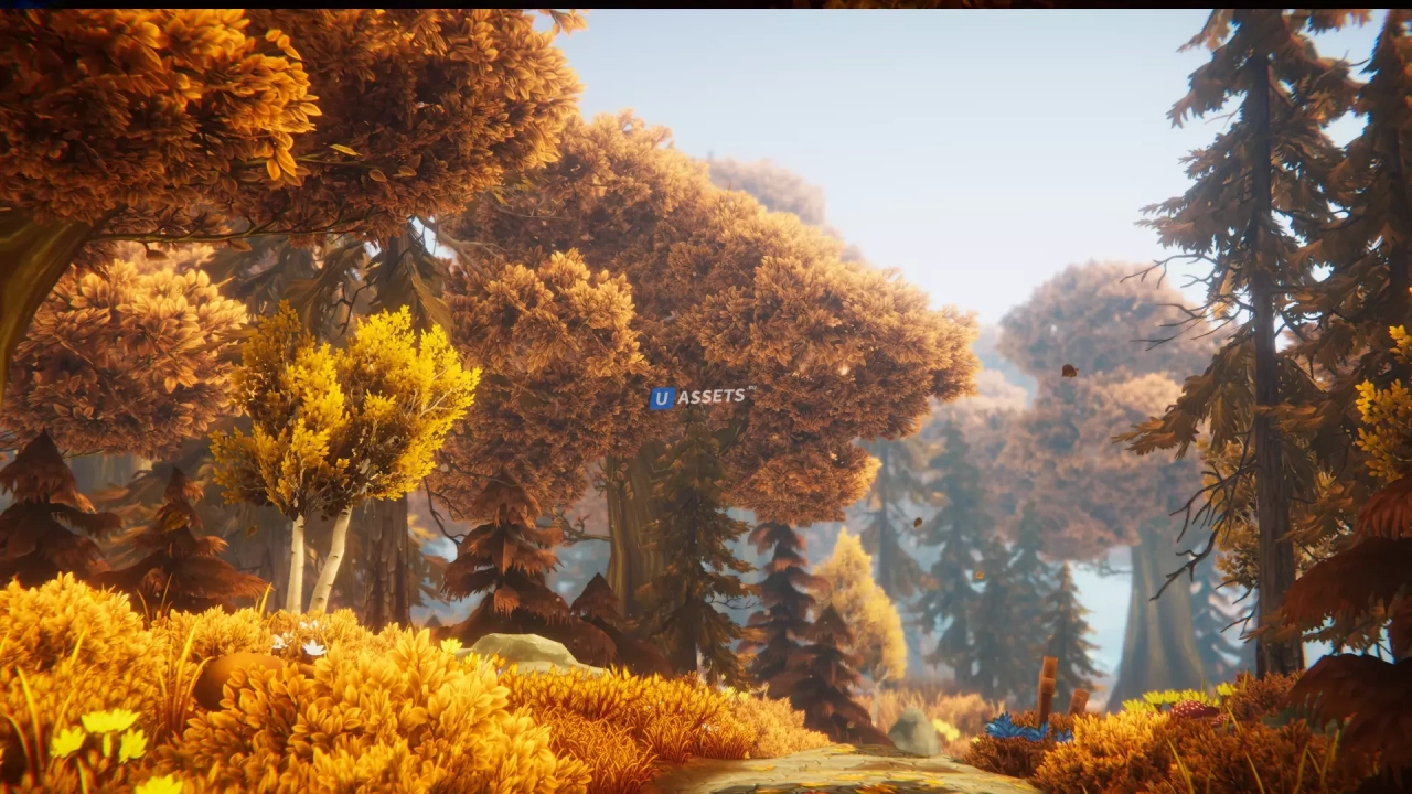 Screenshot #3 - Fantasy Forest Environment