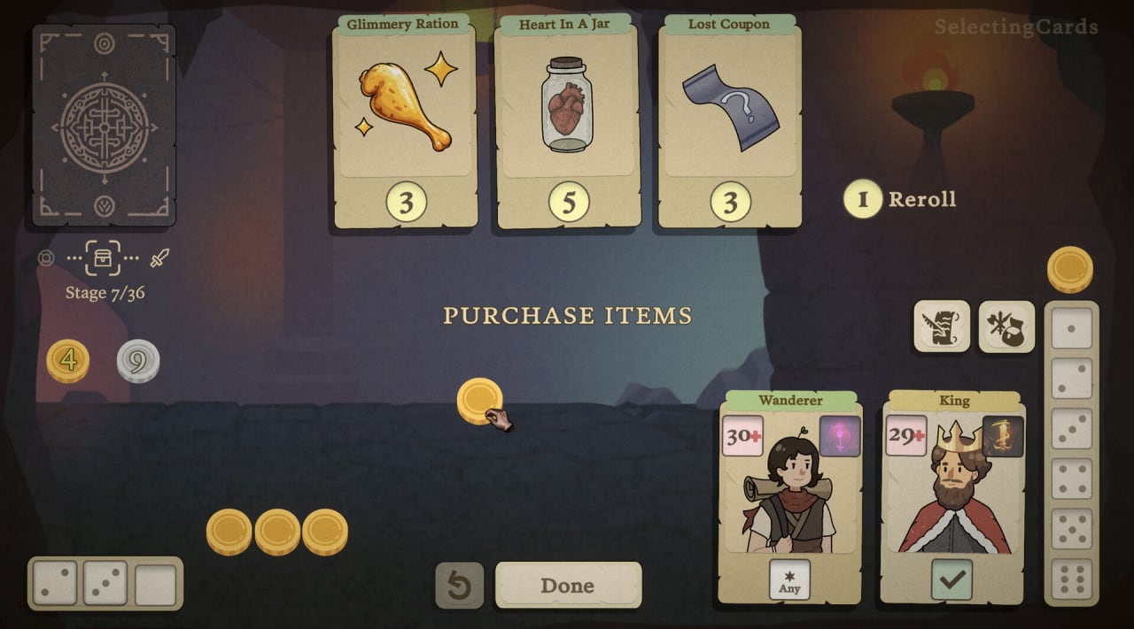 Screenshot #4 - Dice and Fold
