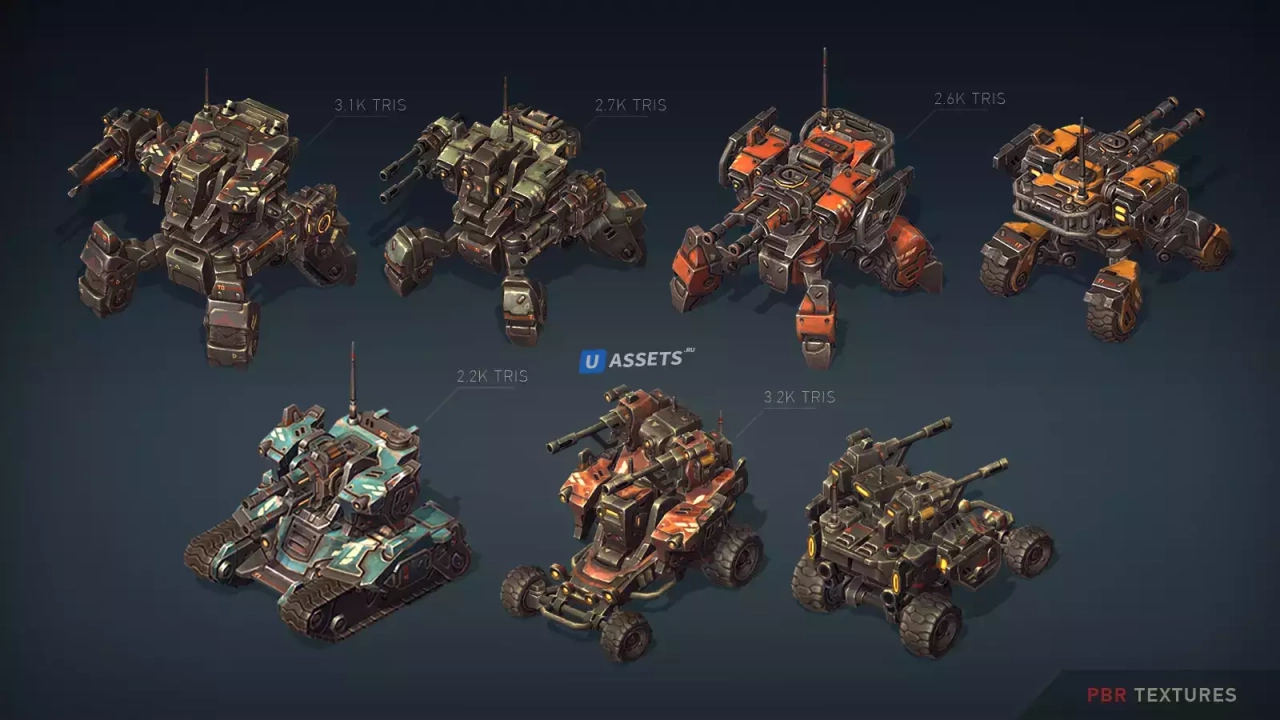 Screenshot #3 - Mech Constructor: Spiders and Tanks