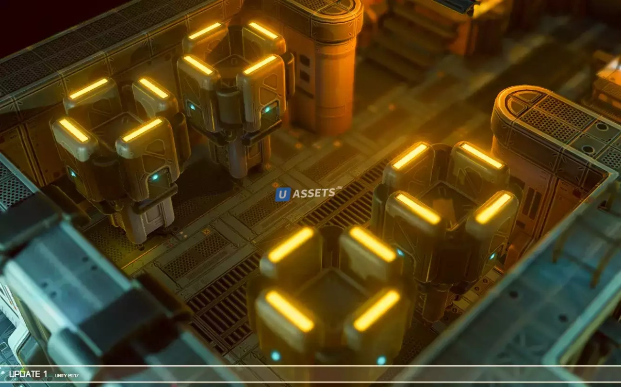 Screenshot #3 - Sci Fi Level Construction Pack 1