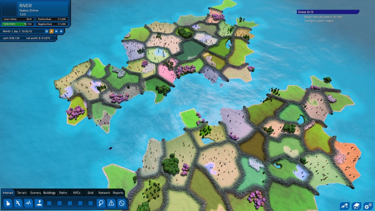Screenshot #1 - MMORPG Tycoon 2