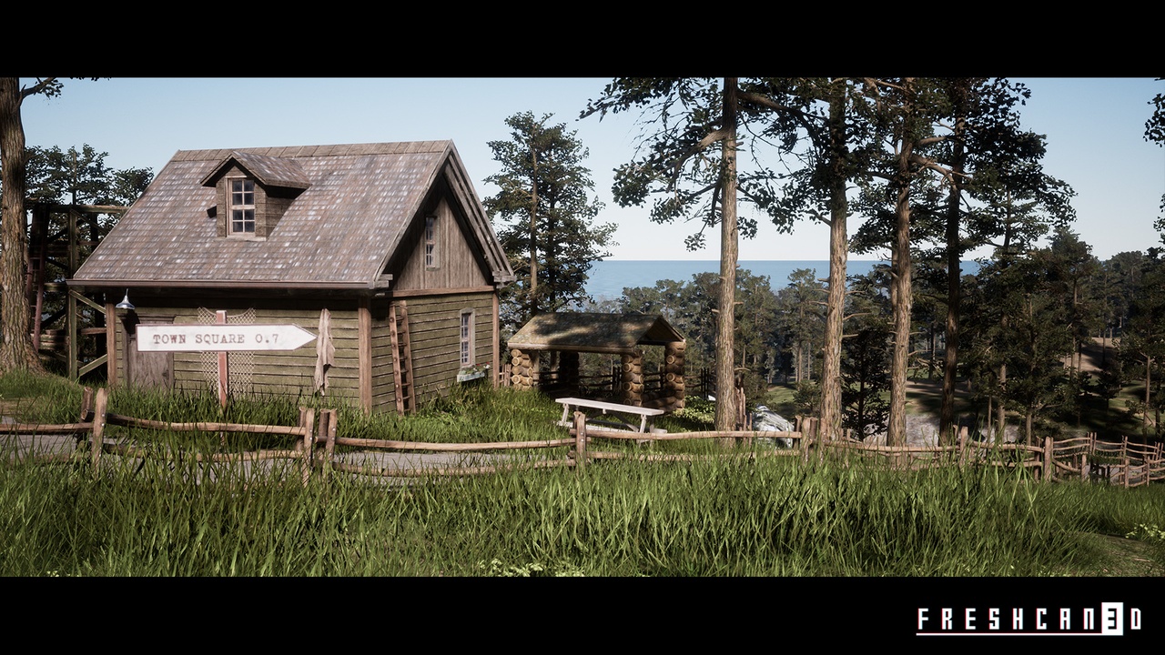 Screenshot #2 - Battle Royale Island Pack (Battle Royale, Battle Royale Buildings, Island)  UE5.0-5.1