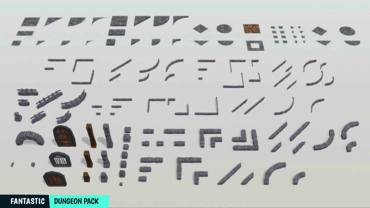 Screenshot #15 - FANTASTIC - Dungeon Pack FULL (Unity)