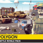 Screenshot #1 - POLYGON Battle Royale - Low Poly 3D Art by Synty