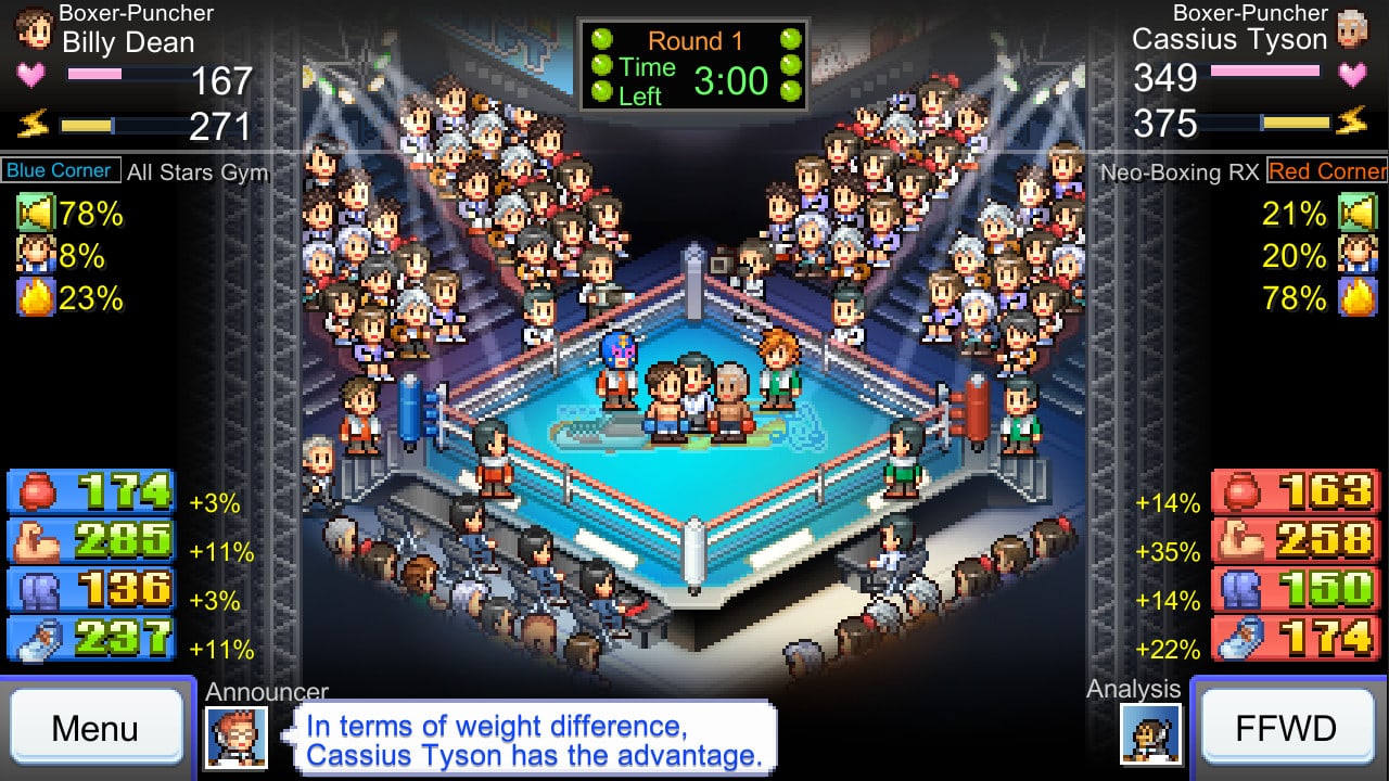 Screenshot #1 - Boxing Gym Story