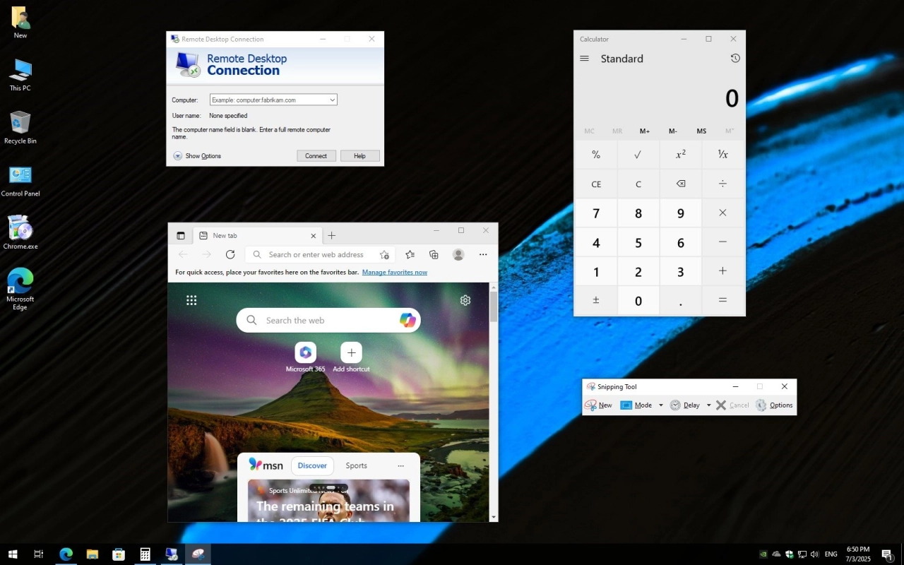 Screenshot #7 - Windows 10 Pro x64 22H2 Build 19045.6036 FULL
