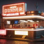 Screenshot #4 - Kitbash3D - Props Cyber Streets (UE + Unity)