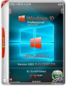 Windows 10 Pro 1903 Optimum v.3 By Sunehildeep (x64)