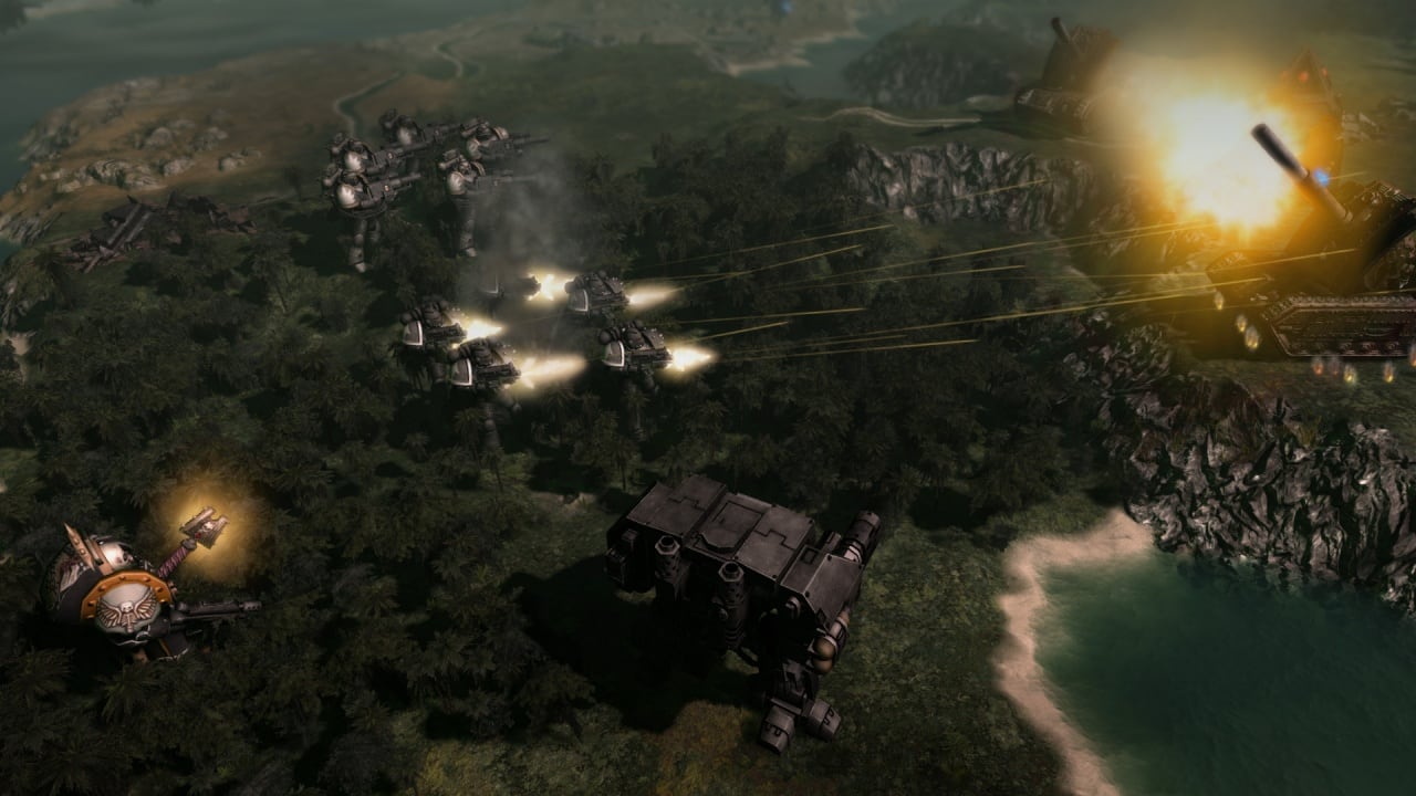 Screenshot #1 - Warhammer 40,000: Gladius - Relics of War