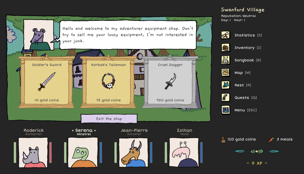 Screenshot #3 - Heroes of the Seven Islands