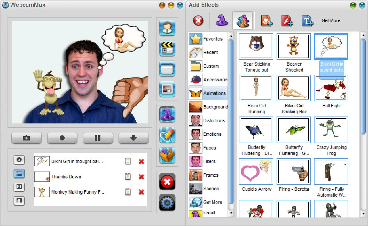 Screenshot #4 - WebcamMax