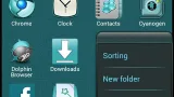 Screenshot #2 - THEME CYANOGEN GO LAUNCHER EX 1.38