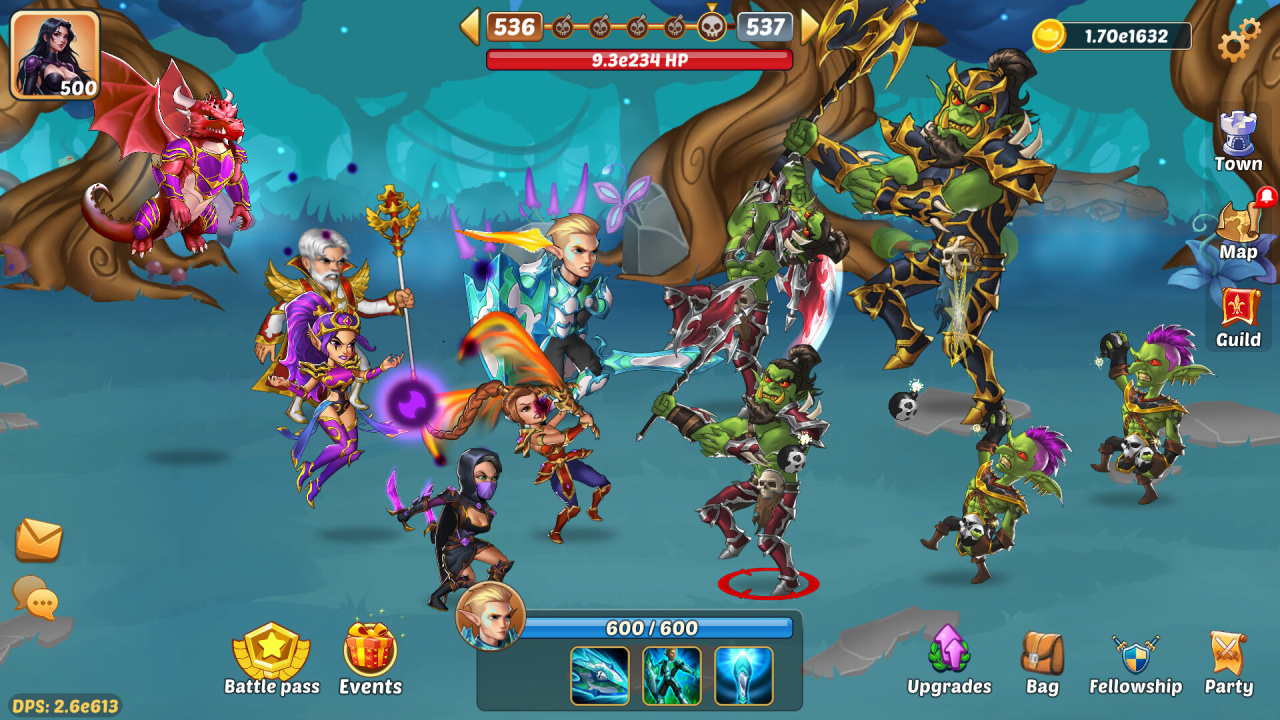 Screenshot #1 - Firestone: Online Idle RPG