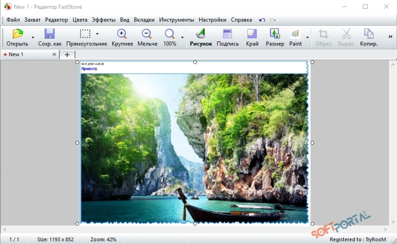 Screenshot #1 - FastStone Image Viewer 7.8