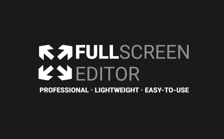 Fullscreen Editor
