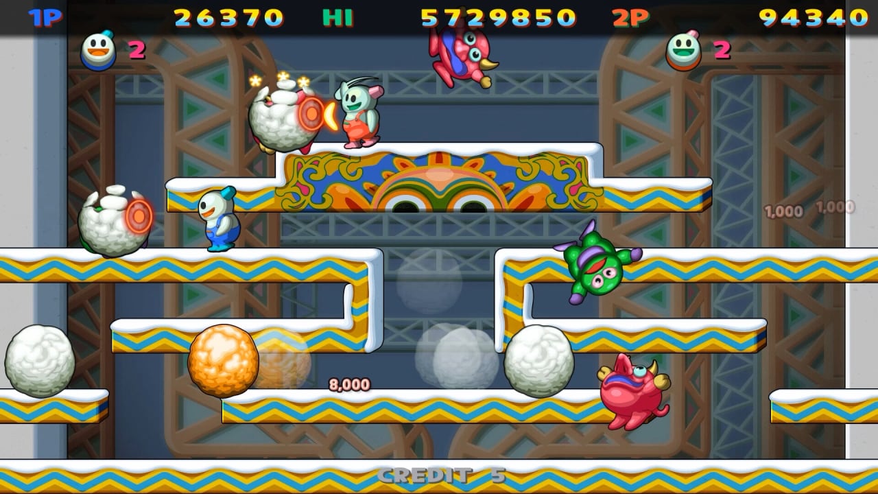 Screenshot #1 - SNOW BROS. SPECIAL: ANNIVERSARY EDITION